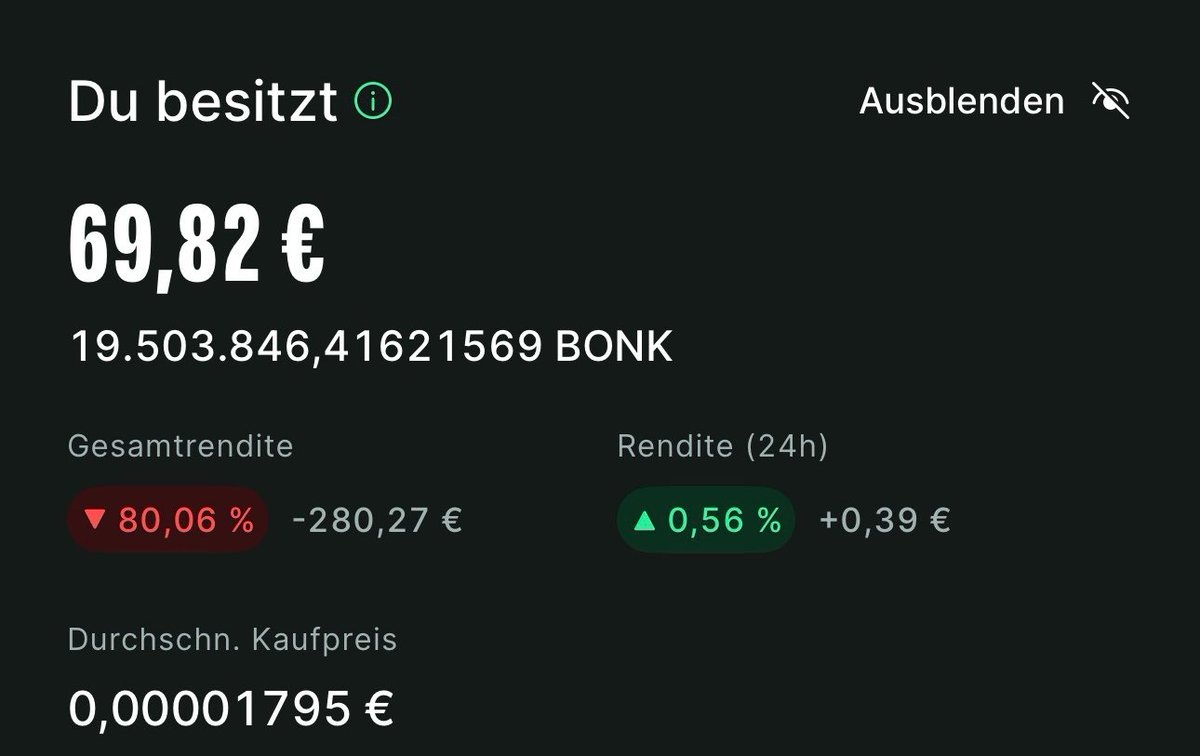 RenditeM's tweet photo. Einer meiner größten Fehler: Das Kaufen von Meme-Coins👇🏻😅

Zum Glück sind die Beträge nicht „so Hoch“ und noch zu verkraften 📉

Was war eure größte Fehlinvestition? https://t.co/WjiwVl81LO