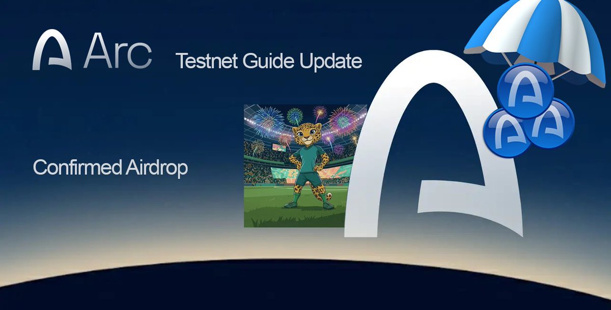 cryptobullart's tweet photo. Arc Testnet Guide Update: new dApps & NFTs ($ARC airdrop confirmed)

I've prepared another batch of dApps and NFT for interacting with @arc testnet. You can engage with them to increase the activity on your wallet in the testnet.

> Haven't participated in the testnet yet? Get test USDC tokens from the faucet here:  https://t.co/5SAFDeIRaQ

> Swap tokens, add liquidity, and launch your own token on ArcadeSwap: https://t.co/mK7I2CwsXf

> Place bets on events on Arc Cast: https://t.co/Vw1MtgcRi2

> Place bets on events on Presto Markets: https://t.co/b4iPJXMfMJ

> Register an AI agent on Loom: https://t.co/9dGhQnzvUf

> Mint NFT on Morkie: https://t.co/DzubQ9cLua

Don’t forget to perform daily transactions on the following platforms:
> ChainGreets (@chaingreets). Send "GM" and "GN" messages: https://t.co/tqwfdKQ9aC
> Chainstreak (@chainstreak). Do the daily "Check-In": https://t.co/rqoWpS9W11
> OnchainGM (@onchainGM). Send "GM" messages: https://t.co/KogkwP5I92
> ZNS (@ZNSConnect). Send "GM" & "GN" messages, deploy contracts: https://t.co/nGls1V62Wv

🕒 Deadline: TBA
💰 Reward: $ARC (confirmed)
💳 Cost: $0