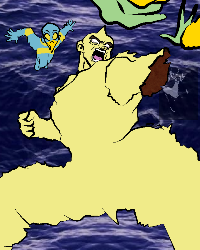 ManiacalNeo's tweet photo. typa shit that happened to onionsan in the river https://t.co/webxedXIFz