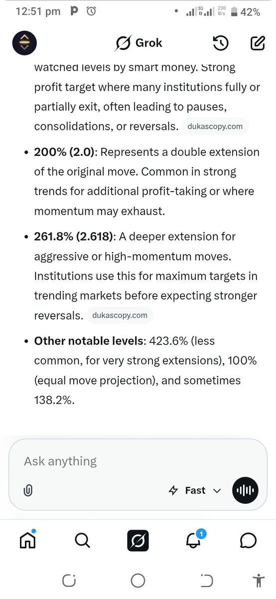 d_ijakoli's tweet photo. $XAUUSD UPDATE❗

Bull's eye...

Trade has reached the maximum extension of the LEP trading system.

I may actually go back to using FE 161.8, FE 261.8, and FE 423.6.

The above extension levels are the default in MT5 and TradingView.

#XAUUSD #LEP https://t.co/icWXj2NgCX