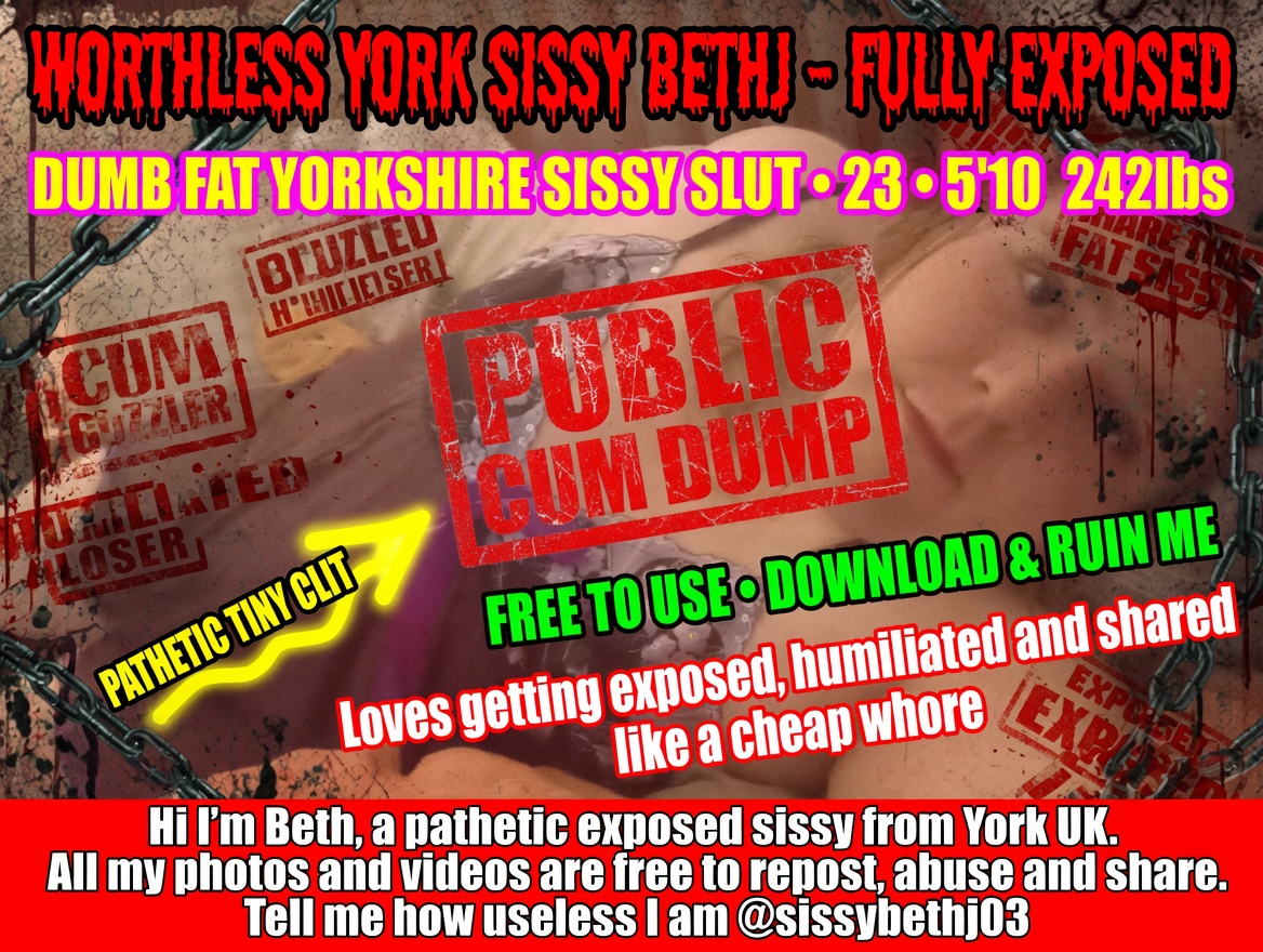 sissybethj03's tweet photo. yorkshire sissy slut need to be photoed and exposed ๐ท๐ท #york #dom #hung #top #hotelfuck #horny #cum #ruinme #slut #bottom #sub #cock #gay #wataa #chudai #dick #ass #scouse https://t.co/Bx2dmv4pLc