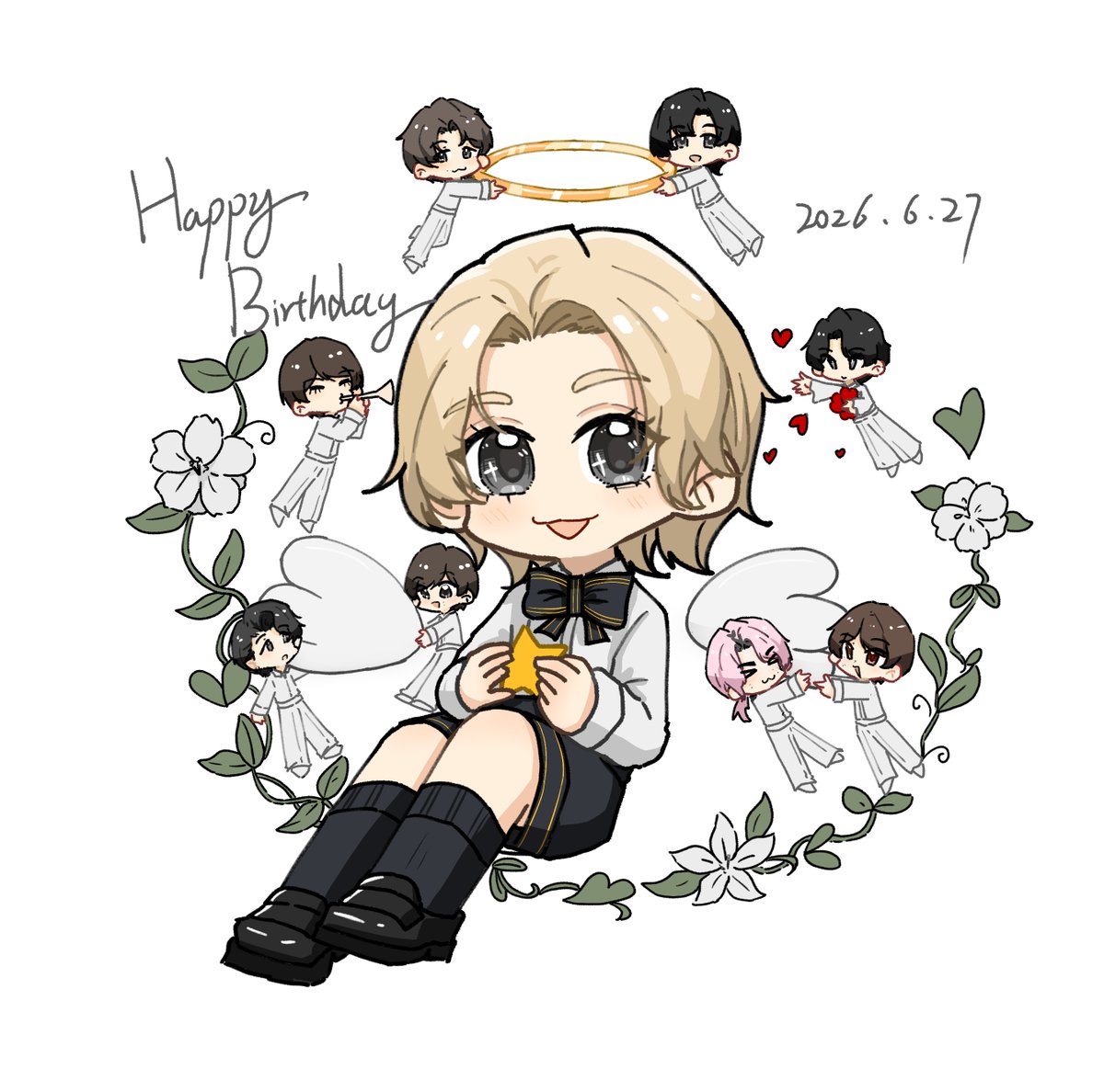 RUaLIFFY's tweet photo. 🤍👼ラウちゃんお誕生日おめでとう！
#ラウール誕生祭2026 
#ラウール誕生祭 https://t.co/CLsMFOae25