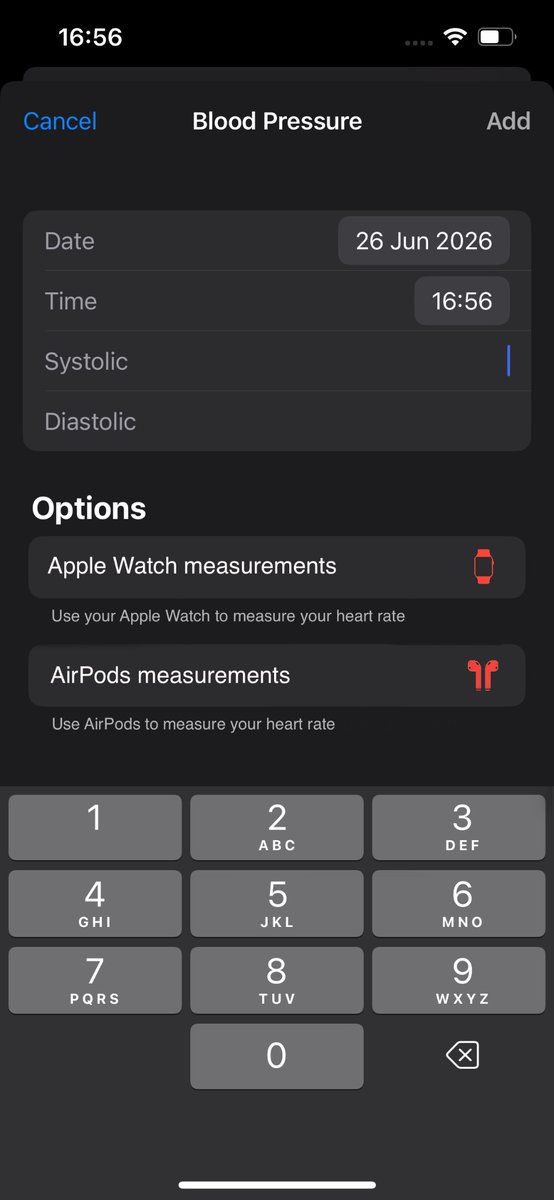 mir0slavchik's tweet photo. @Apple PLEASE 🙏  I’d love to seea heart rate measurement feature from the Health app using AirPods and Apple Watch. Sometimes people measure their heart rate during more than just workouts 🤷‍♂️ https://t.co/MMdX3OMut2