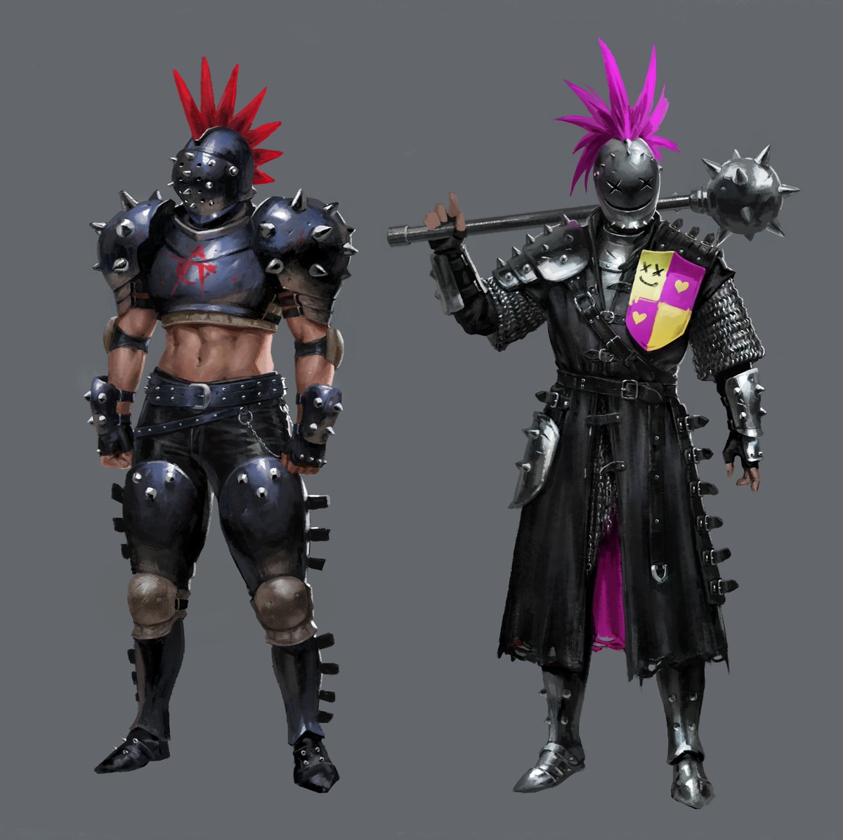 Zzio_Van's tweet photo. A funky knight wip🤩
#conceptart #characterdesign https://t.co/tKC2WuM3H5