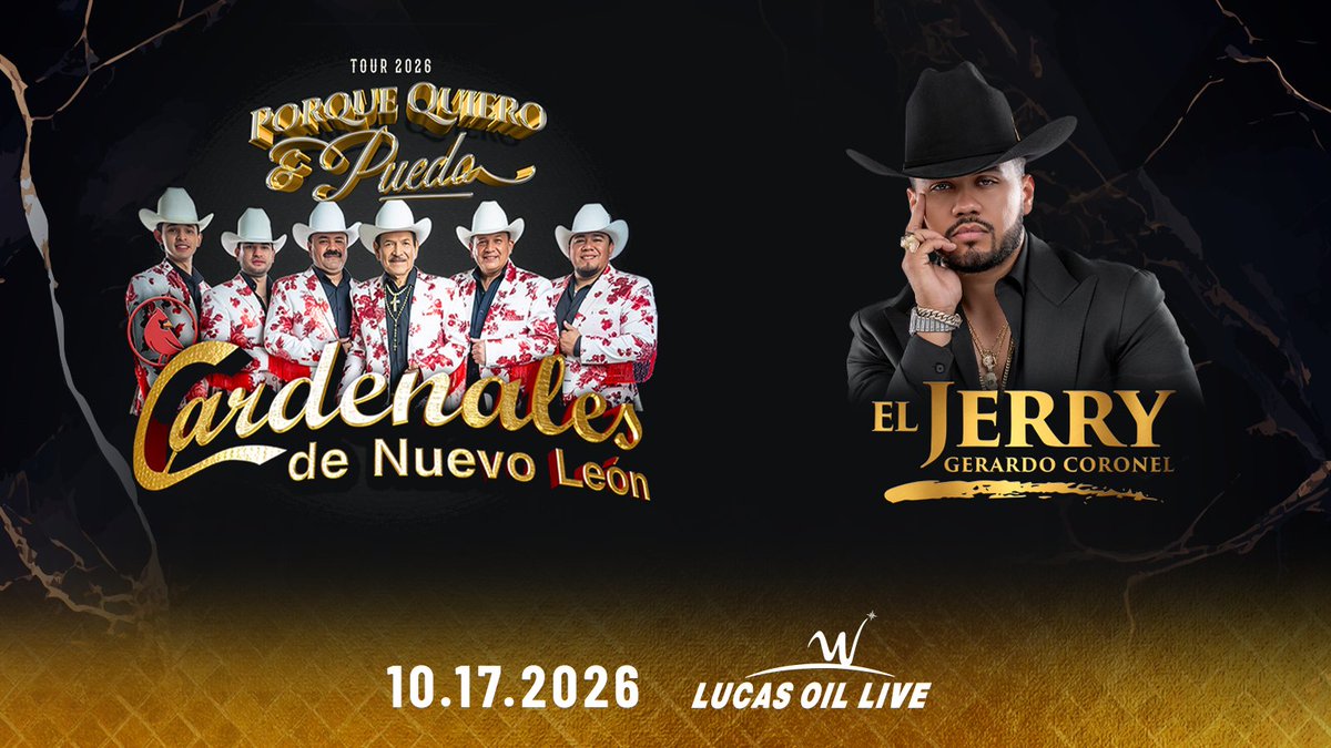 WinStarWorld's tweet photo. ON SALE NOW: Get your tickets to see Cardenales de Nuevo León with Gerardo Coronel “El Jerry” @SeatGeek and make a night of it at the World's Largest Casino.

🎟 https://t.co/aeXByXyju0 https://t.co/raPIxMoC7r