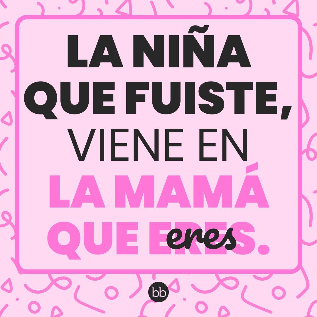 bbmundo_com's tweet photo. La niña que alguna vez necesitó amor, consuelo y confianza, hoy vive en la mamá que eres 💖 https://t.co/NVj8nTq0VE