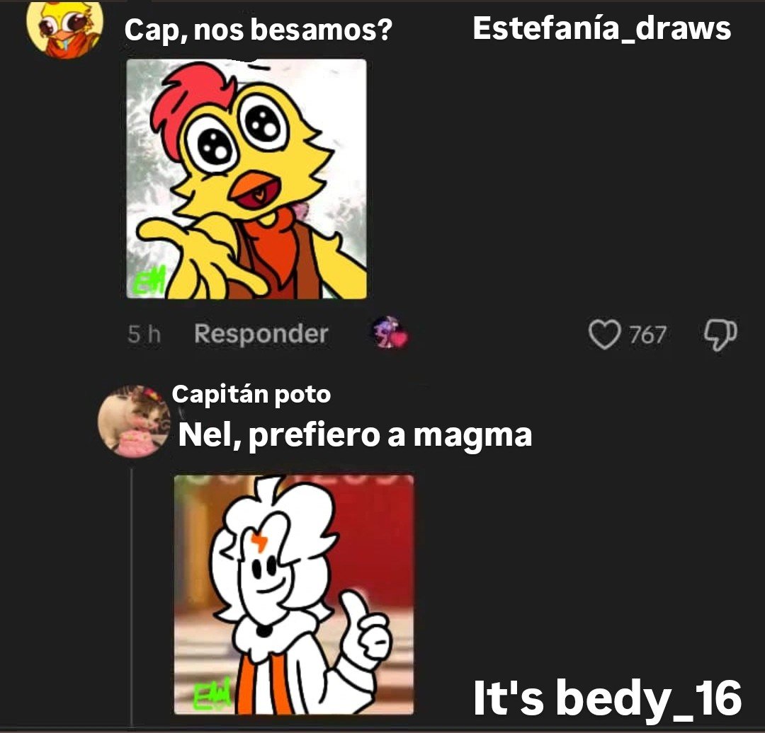 josexxa744's tweet photo. Momo colab con mi esposa @EstefaniaDraws 😳🔥😳
#magmaboimeme  #denlevipabedy https://t.co/t9sSEJnRBV