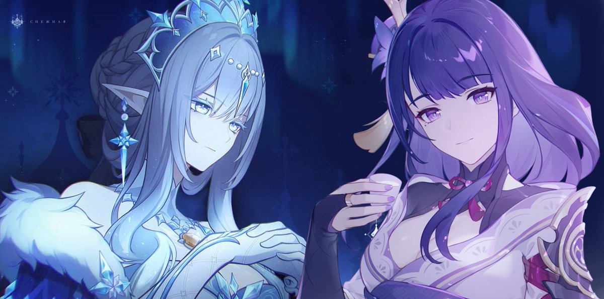 reveunoia_'s tweet photo. #tsariei / #eiritsa #raidenei #tsaritsa #genshinimpact https://t.co/wxLYyeJjvv