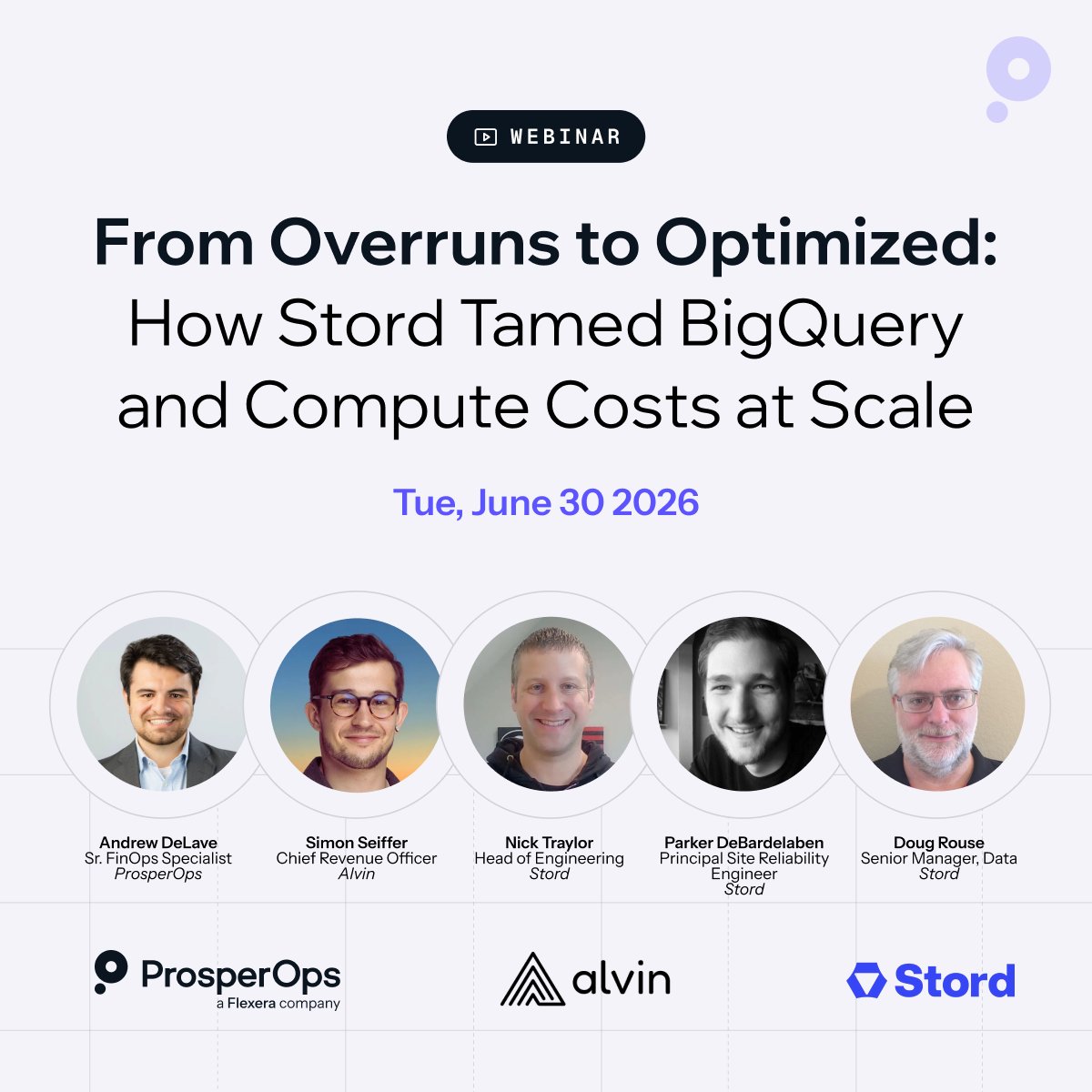 flexera's tweet photo. Join ProsperOps and our tech partner, Alvin as they uncover some of the challenges the Stord team faced with their Google Cloud costs and how they handled sudden overruns of their #BigQuery and compute budgets.

Register here: https://t.co/BKzSYtbRUc

#FinOps #CloudOptimization https://t.co/qYZWH9Wusk