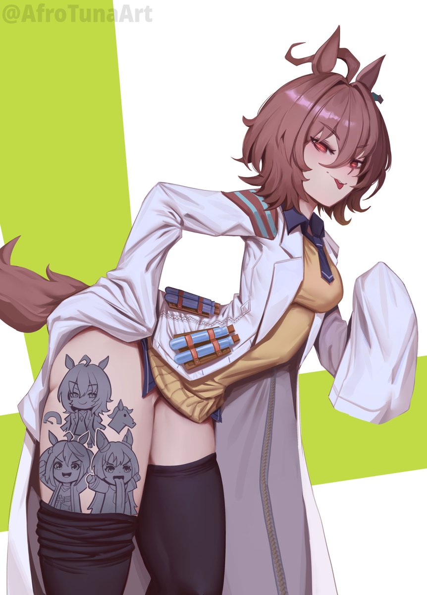 AfroTunaArt's tweet photo. Agnes Tachyon (brainrot) 
#umamusume #ウマ娘 https://t.co/hWNodIvZLr