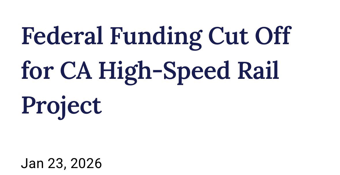 ScottWalker's tweet photo. We actually avoided the debacle of California’s multi-billion boondoggle. The taxpayers of Wisconsin are grateful. https://t.co/uASGaCI8AI