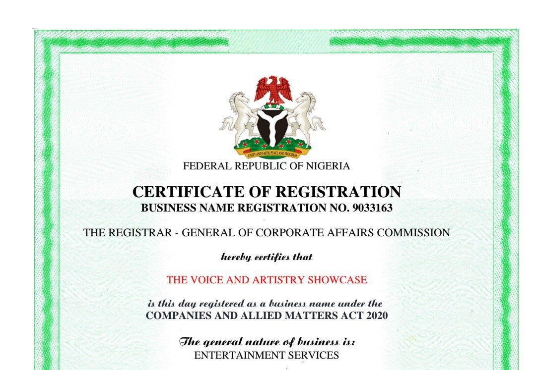 VinneyOxygen's tweet photo. We're officially REGISTERED π₯π TVAAS IS NOW A PROFESSIONAL ENTITY π₯π₯βΌοΈπ #vinneyoxygen #tvaas #registered #cac https://t.co/XErug50ebY