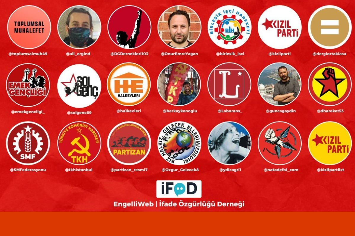 MekanizmaHaber's tweet photo. Aralarında gençlik ve demokratik kitle örgütünün bulunduğu birçok sosyal medya hesabı NATO Zirvesi öncesi erişime engellendi.

(Evrensel) https://t.co/D1qGK9LOsS