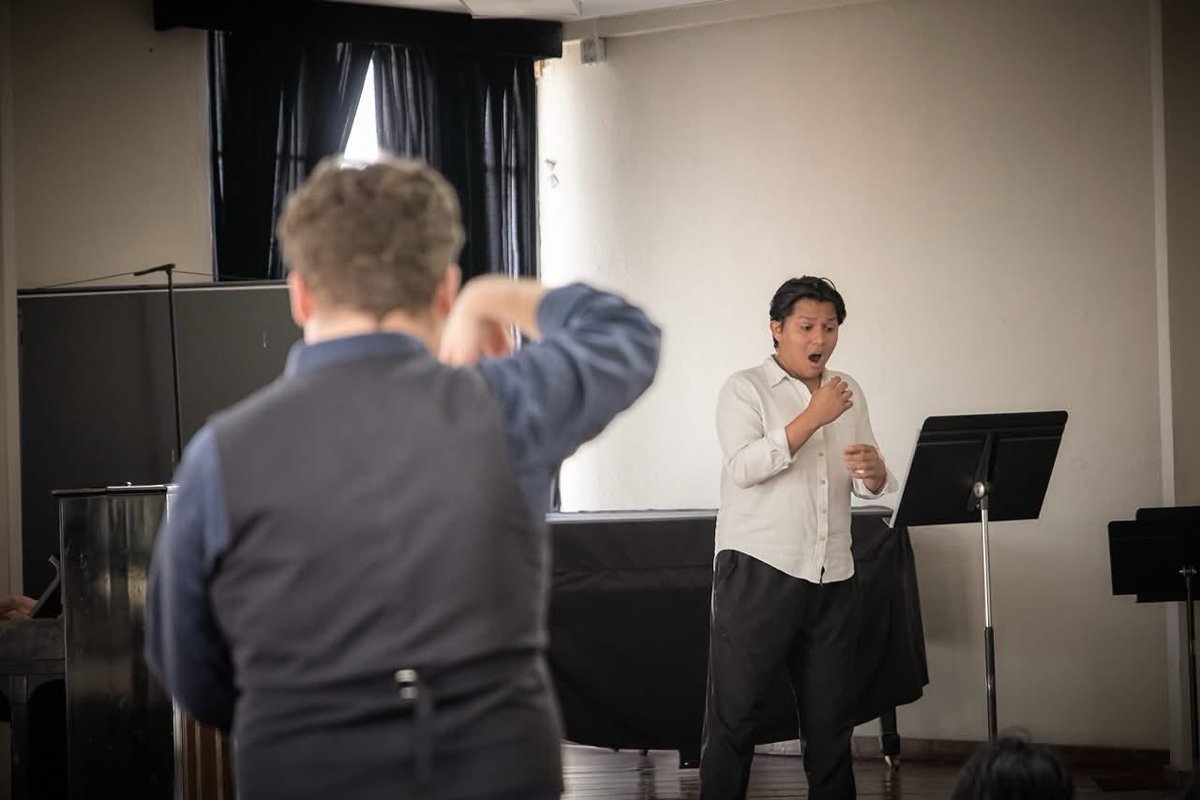 EmbRusaGuate's tweet photo. El 19 de junio de 2026 se realizaron las clases magistrales de canto con F.Vershinin y piano con S.Chernukhin en el Conservatorio Nacional de Música “Germán Alcántara” de la Ciudad de Guatemala. https://t.co/w5Oa1QrIHa