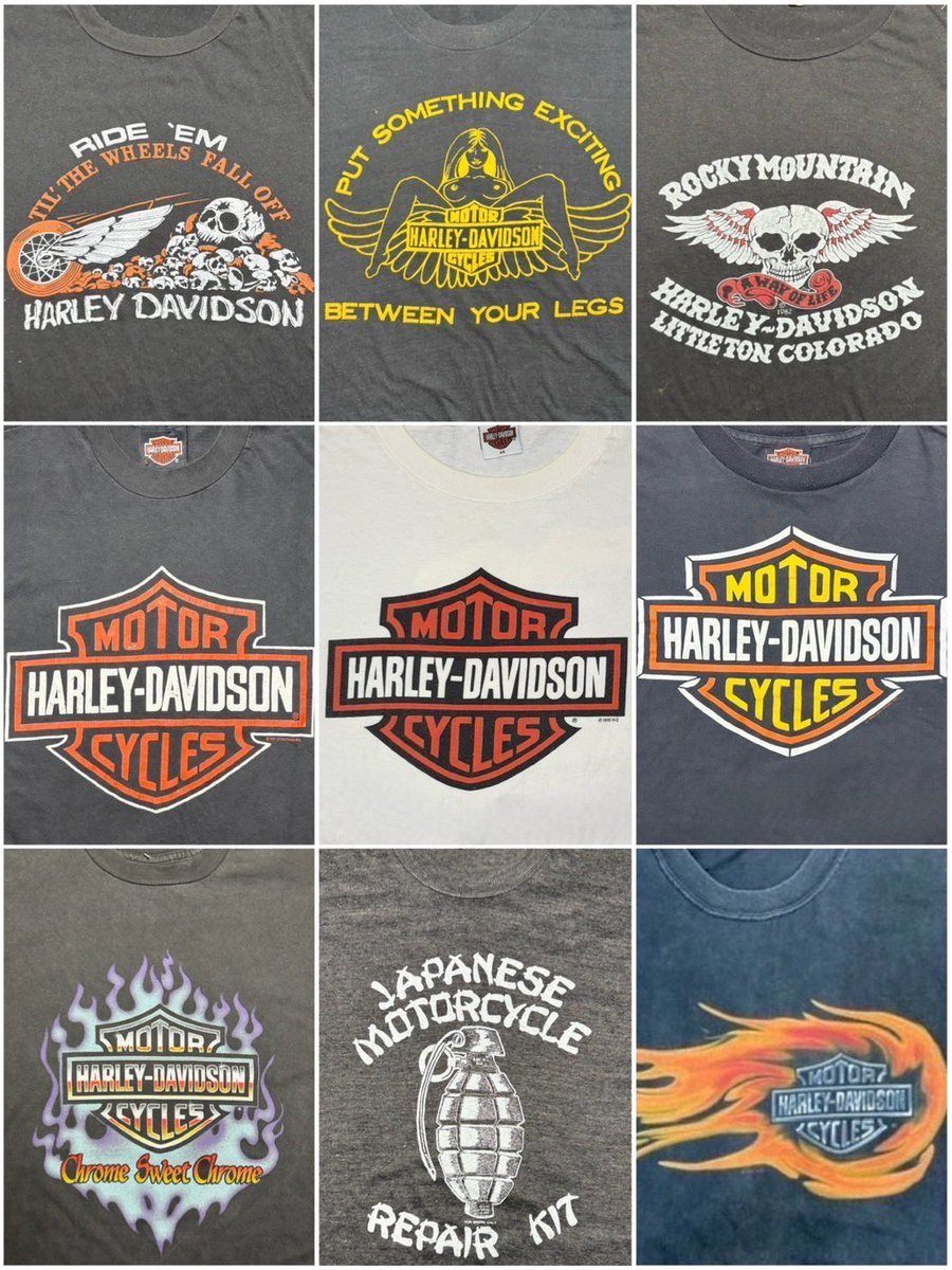 通販可能 1970's〜 ≪HARLEY DAVIDSON≫ MADE IN USA 裾袖シングル
