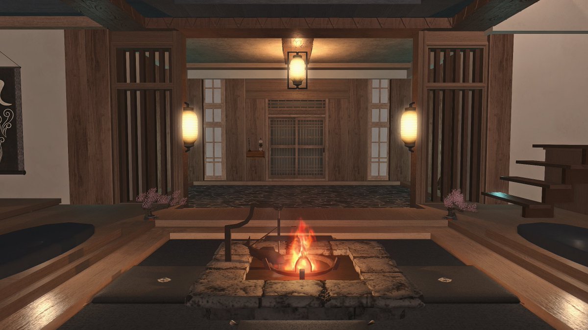 Loreah_xiv's tweet photo. Cat &amp; Eve's Abode [L] Bright airy eastern theme, bright wood and soft colours, with a bonus mountain village view out the back ^^ <3

https://t.co/PjzIQrGZTY
https://t.co/5VLT1WiMJN

#FF14 #ffxiv #ff14housing #ffxivhousing #HousingEden #hgxiv #FF14ハウジング https://t.co/dprEEE3kYF