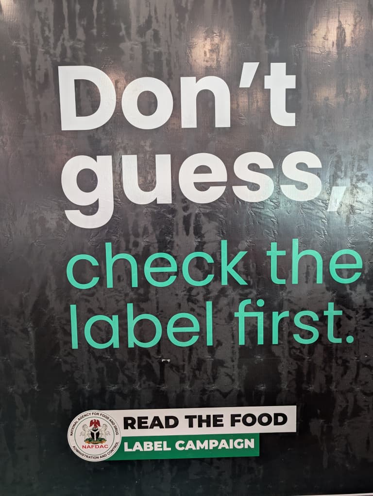 Bukunolami222's tweet photo. Label speak. 
Check the Label.
Don't guess.
#ReadTheFoodLabel
@NafdacAgency 
@CAPPAfrica 
@IncubatorGHAI https://t.co/I1p6XInWlq