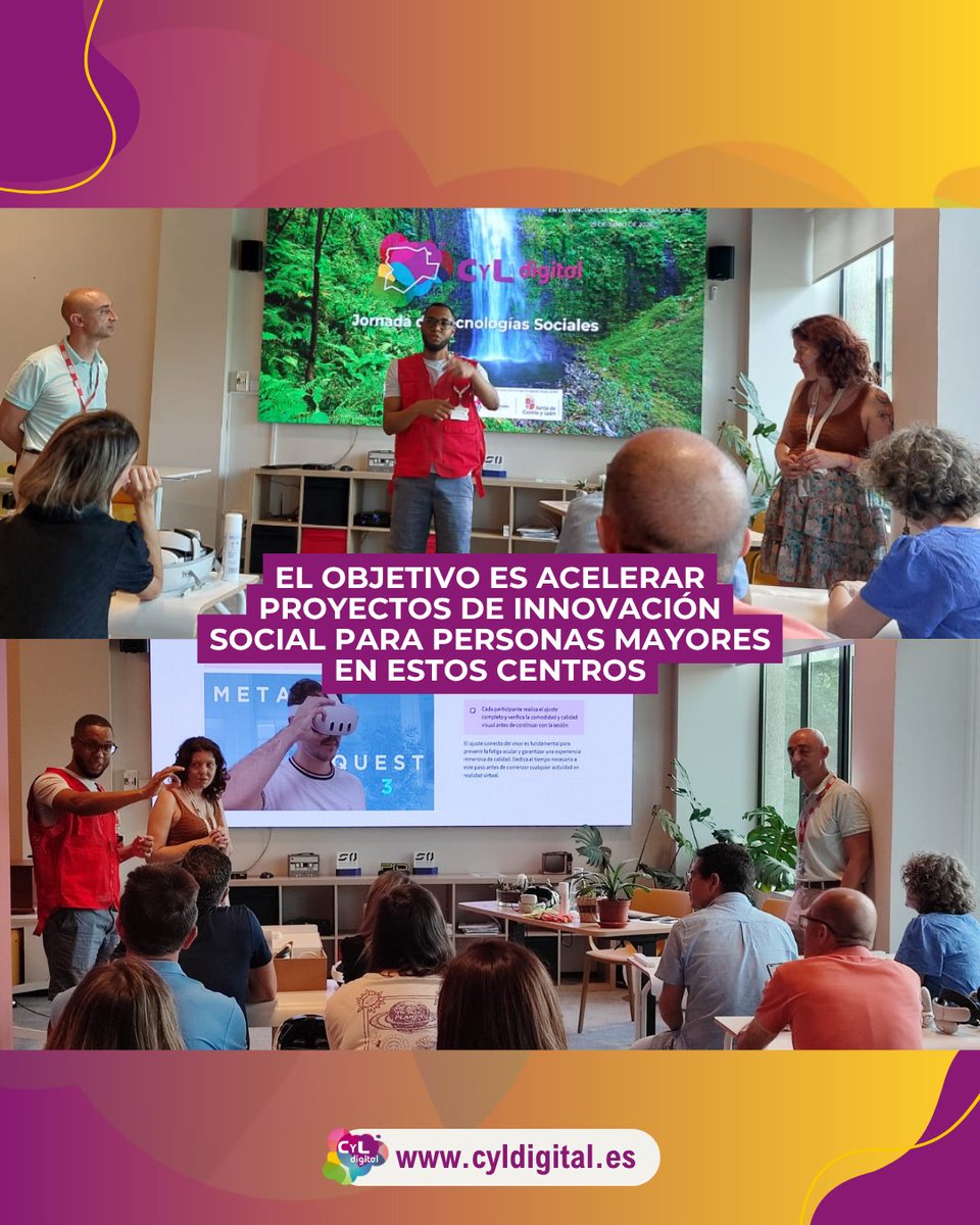 cyldigital's tweet photo. Así fue la Jornada de Formación en Tecnologías Sociales, impartida por Cruz Roja a formadores y responsables de los Espacios CyL Digital y centros asociados, dentro de la iniciativa InnovaCyL. 

#CyLDigital #InnovaCyL #TecnologíasSociales #InnovaciónSocial https://t.co/Q4gHG1YKCx