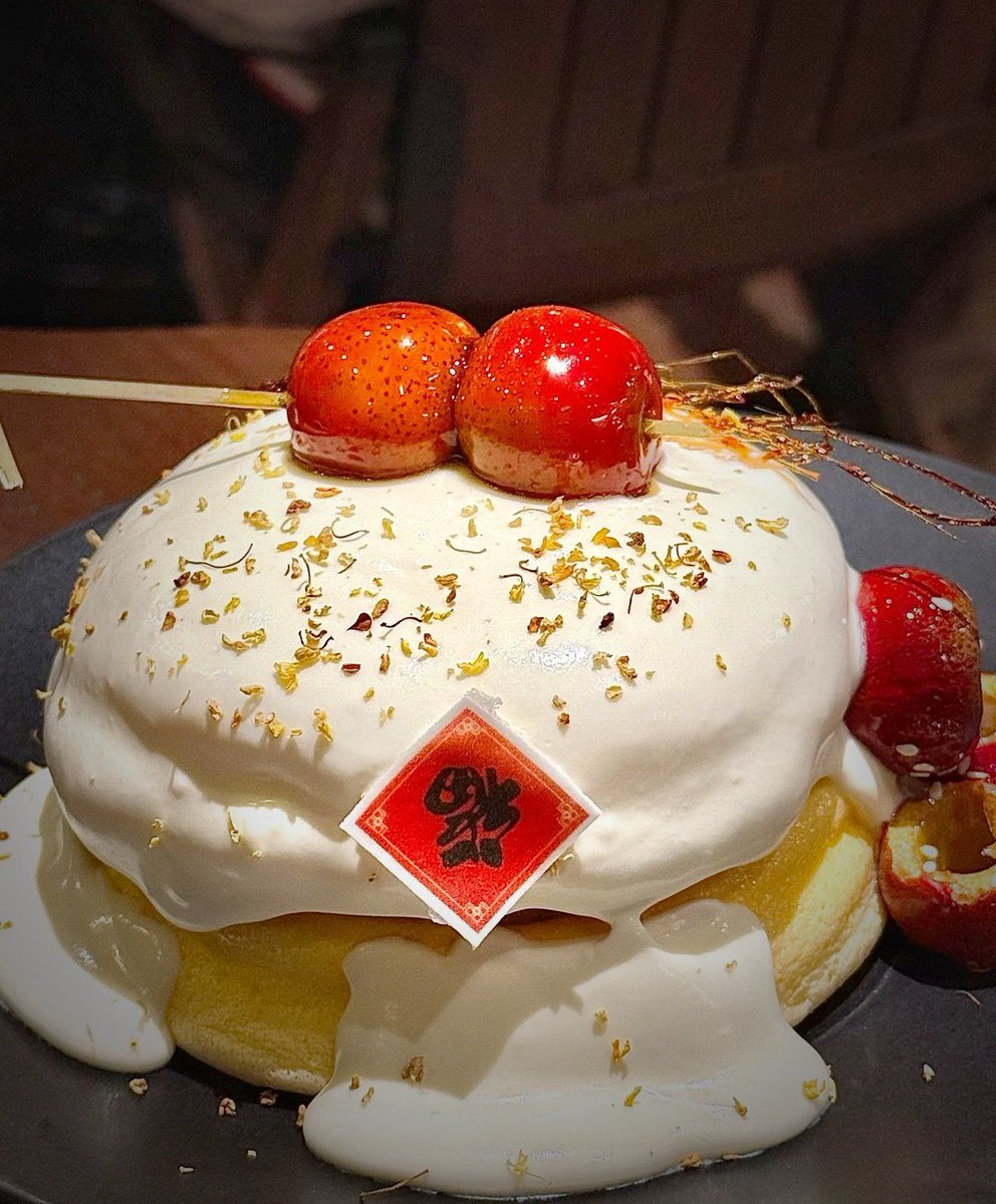 sunyheart's tweet photo. Made fluffy Japanese-style pancakes with maple syrup this weekend  Perfect weekend treat! https://t.co/HS4GbNc9iO