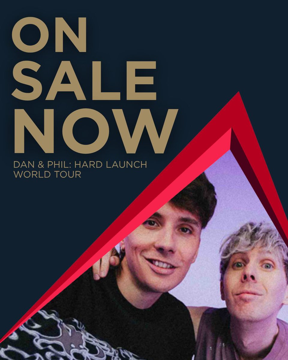 BGETheatre's tweet photo. ON SALE NOW 🚨

Dan &amp; Phil are bringing the HARD LAUNCH WORLD TOUR to Ireland, and tickets are officially available!

Expect an unforgettable night of laughs, stories &amp; chaos!

📅04 Feb 2027
🎟️Don't wait- secure your seats before they're gone!

#DanAndPhil #BGET https://t.co/7hdEXarJRX