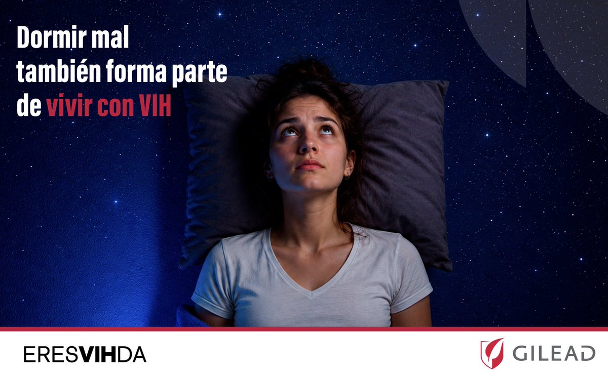 cesida_esp's tweet photo. 😴 Dormir mal también forma parte de vivir con VIH.

Cuando se habla de VIH, lo primero que suele venir a la mente es el control de la carga viral o el acceso a terapias antirretrovirales. Sin embargo, existe otra dimensión menos visible que también afecta profundamente a la salud y al bienestar: 🌙 el descanso nocturno.

📖 Lee la noticia completa: https://t.co/BA3gT4kqyP
