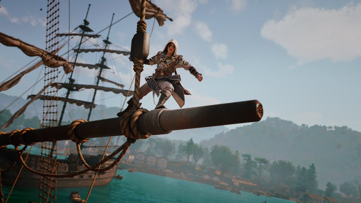 Zhistop's tweet photo. The Black Flag is on the horizon..
#ACFirstCivVP #ACPhotoMode #ACFinest #AssassinsCreedShadows https://t.co/UjTApoX4ss
