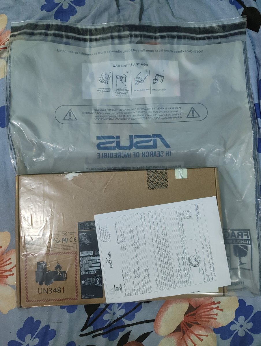 Ananta3853's tweet photo. I purchased a new laptop but received defective ASUS laptop by Amazon &amp; ASUS has already inspected the laptop &amp; issued a DOA certificate. Wanted to return laptop with full refund.I am getting harassment by Amazon. Kindly please help me on this @amazonIN @ASUS https://t.co/QPdhAKHIZ5