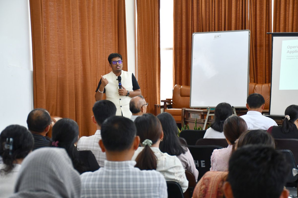 HEDNagaland's tweet photo. A sensitization and awareness meeting on the HEART App was held today at the Conference Hall of the Directorate of Higher Education. The meeting was chaired by Shri Levi Keor, Deputy Director, Higher Education, attended by officers of the Directorate, representatives from all Government Colleges and members of ANGTA.
The meeting was addressed by Smti. V. Lovitoly Sema, NCS, Ex Officio Director, Higher Education. A detailed presentation on the features and functionalities of the HEART App was delivered by Er. Rishav Sethi, the App Developer. He highlighted that the HEART App is designed exclusively for official administrative purposes, including faculty attendance, workforce management, transparency, accountability and effective governance in higher education. The App supports institutional efficiency, real-time monitoring and data-driven decision making across Government Colleges.
The Department reaffirmed its commitment to the responsible implementation of the HEART App, safeguarding employee rights, ensuring compliance with applicable data protection norms, and promoting the modernization of the higher education system.
@AlongImna @dpradhanbjp @VLovitolysema @Neiphiu_Rio @EduMinOfIndia @mygovindia  @MyGovNagaland @CmoNagaland