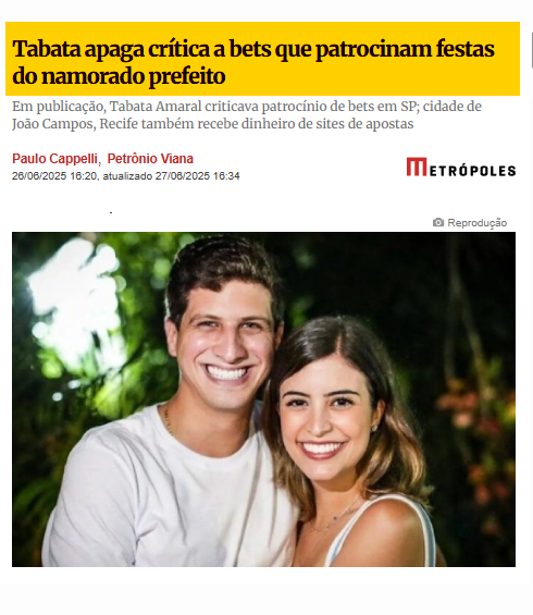 clarionrox's tweet photo. Gente essa matéria aqui deve ser fake news, né?

Eu não acredito que uma deputada tão engajada contra as bets faria uma coisa dessas... https://t.co/odnEmYwUxl