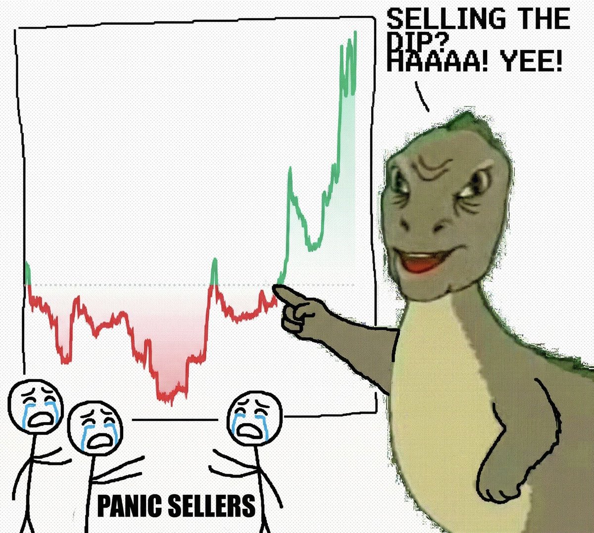 BuyBotTech's tweet photo. pretty sure we’ll pump back up soon https://t.co/W6EkMD86nu