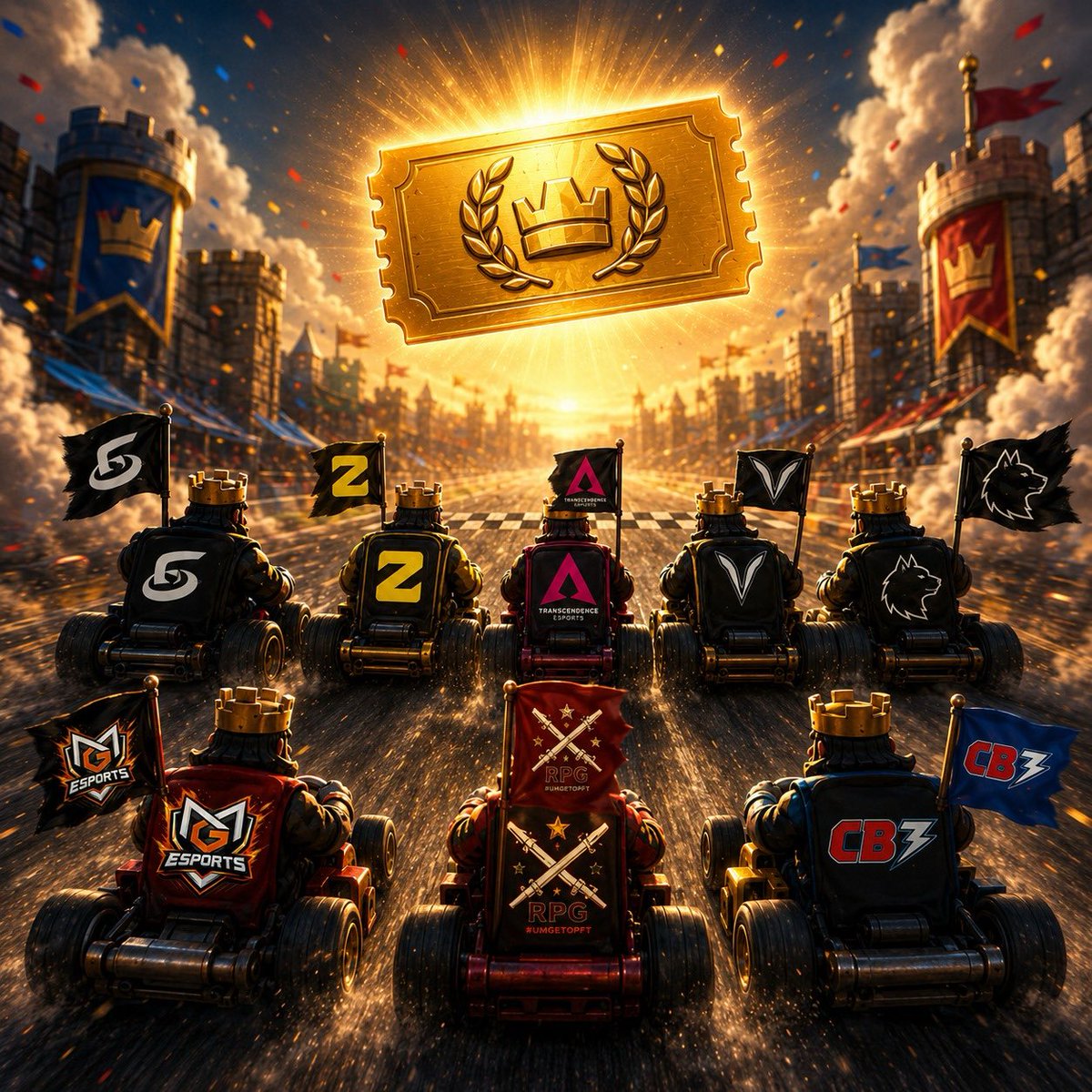 MG13esports's tweet photo. One race. One dream.

Time to make it count. 💛
@CoCEsports @ClashofClans https://t.co/bv4pjsR9PN
