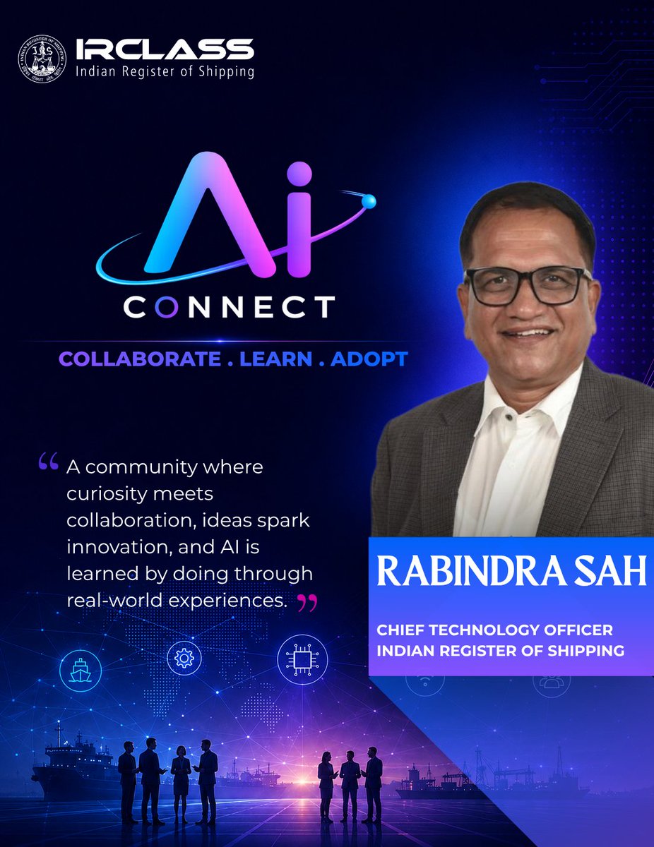 irclass's tweet photo. Excited to Launch AI Connect @irclass. 
Artificial Intelligence is no longer a technology of the future-it is becoming an essential companion in the way we learn &amp; make decisions.Our CTO,Mr.Rabindra Sah,is pleased to mentor AI Connect-AI learning &amp; collaboration community at IRS https://t.co/EghyI75Utp