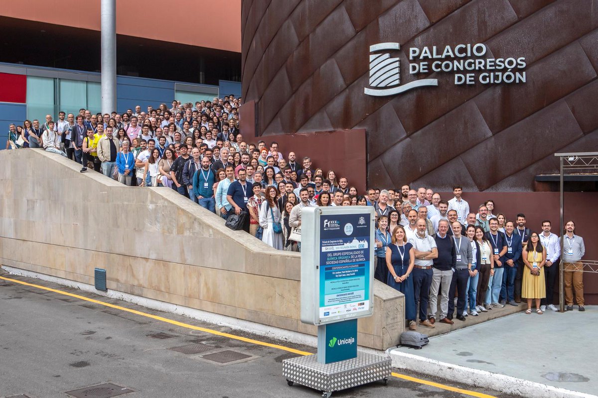 AValdesMaqueda's tweet photo. Great experience at the XXX Biennial Meeting of the Specialized Group on Organic Chemistry (GEQOR) @BienalGEQOR2026 @RSEQUIMICA 🧪
Presented a flash/poster and helped organize the event. Grateful to @QOSCAT_Oviedo for the support and all colleagues involved in the organization! https://t.co/bgU2DvBskX