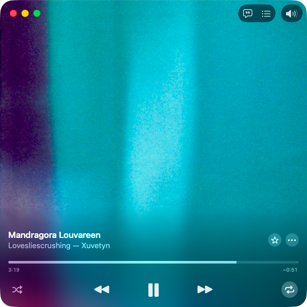 lnrrlnr's tweet photo. [Xuvetyn / Lovesliescrushing]
1996年。2nd。90sシューゲに対するUSからの回答。深い空間系ギタードローンによるゴシックな響き。そこに囁きかける浮遊感あるヴォーカルが空間を埋め尽くす、エセリアルな音像。是非。
今日もお疲れ様でした。今宵もよい夢を🌙
#今日のおやすみミュージック https://t.co/q6uJmCbS94