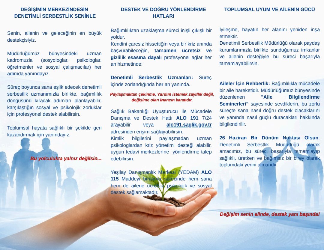 anadoluds's tweet photo. #26Haziran
#UyuşturucuylaMücadele
#BağımlılıklaMücadele
#SağlıklıGelecek
#GeleceğeSahipÇık https://t.co/pfyqWnTWwo