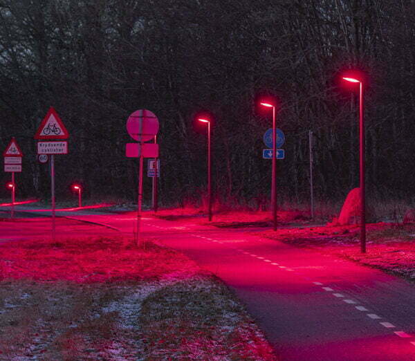 giveashitnature's tweet photo. Those red-lit roads you've seen online aren't a film set or an art installation. They're Denmark's spin on bat-friendly infrastructure.

The streetlights have been switched to red to save the bats. Bats don't see red light the way they see white or green light, so to them, it's essentially darkness. 

White streetlights are among the leading causes of bat decline in urban areas. Light-shy species avoid lit areas entirely, cutting them off from feeding grounds and migration routes that past generations used.

Standard streetlights, like the ones likely outside of your home right now, can reduce bat activity by up to 90% in some species.

Denmark figured out a dead simple fix. When they installed red LED streetlights along roads near bat colonies, bat activity returned to normal levels almost immediately.

The lights still work fine for humans. Drivers can see. Cyclists can navigate. The only thing that changed is that the bats got their night back.

Do you want your city to do this?