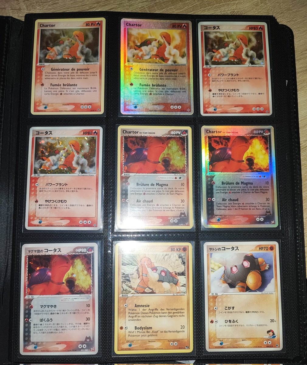 LaTourte_'s tweet photo. @neplctunus Chartor, j'ai toutes les cartes qui existent de lui en français, japonais et chinois, normales, reverses, 1st édition ou pas, même une exclue de supermarché Indonésien
J'ai TOUT 
(Un petit aperçu ici) https://t.co/ZfmyVvm4pF