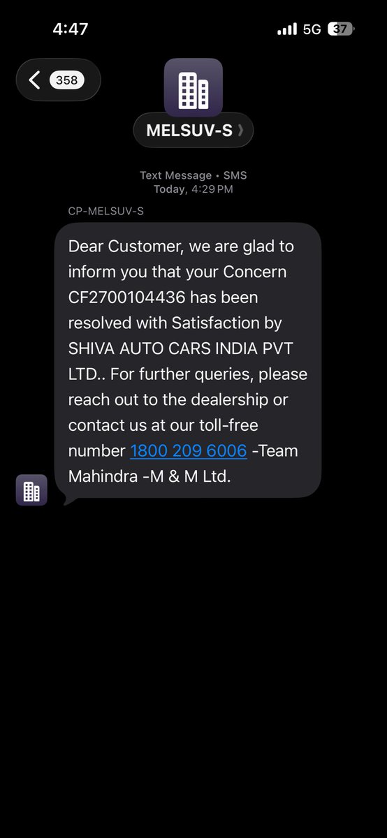 PiyushBansal98's tweet photo. @18002096006 Problem resolved without even contacting me? Is this your way or team helping me? https://t.co/Yjn9SP2hs9