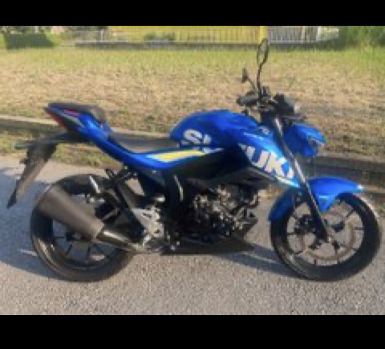 kojimaX0802's tweet photo. 先日売り出してたGSX-S125売れました

購入された方のもとへ運んだ際に
桶川スポーツランドを走ってみたいとのことで
装備も揃えたらしくやっとちょうどいいバイクが買えましたってお礼に言われてお茶までもらった 

素敵すぎる好青年だったな

めっちゃ楽しんでおくれ！ https://t.co/nG7uSZIXcu