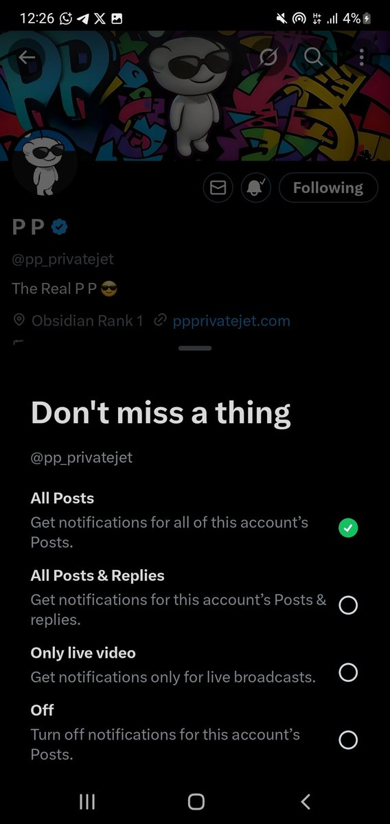 Gracly12's tweet photo. @pp_privatejet Real one💯 #OBSIDIANRANK1
Follow ur lead

Daddybless https://t.co/PxJICgFZKJ