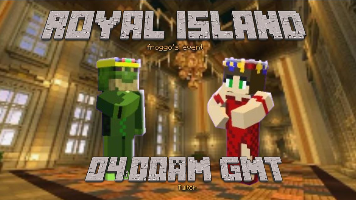 L_iuyb_Shadow's tweet photo. LIVE ON TWITCH ROYAL ISLAND FROGGOS EVENT LIVE ON TWITCH L_iuyb_shadow 4am swedish time GMT
#minecraft #event #minecraftevent #L_iuyb_shadow #fypシ゚viral #TwitchStreamers #twitch https://t.co/hMXXxNW0YN