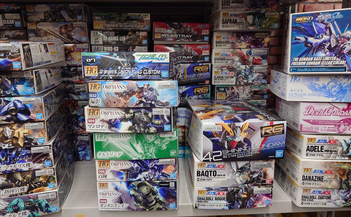 mandaifktoy's tweet photo. 新入荷情報✨
ガンプラがたくさん入荷しました✨
お持ち込みありがとうございます✨

#万代古川店 #ガンダムプラモデル https://t.co/MVfSV3SKHE