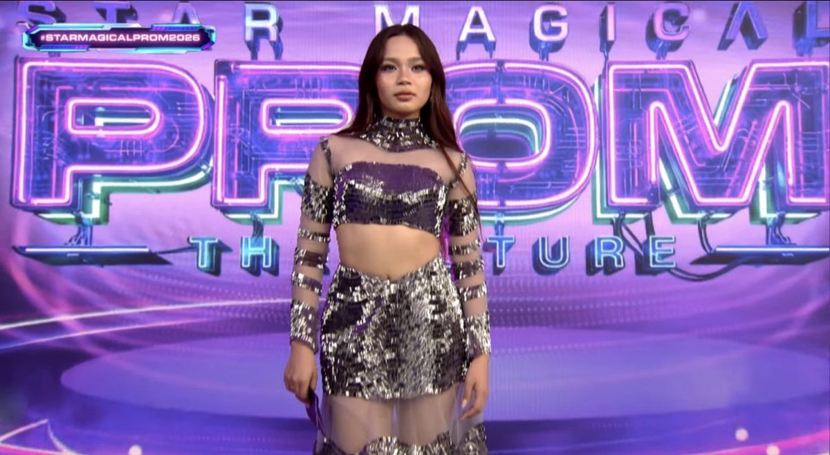 kowalerts's tweet photo. Pasabog ang eabab na ‘to! #KoletteMadelo for the Infinity Runway ❤️💚💙

#StarMagicalProm2026 #StarMagic https://t.co/MhPqrMlgc5