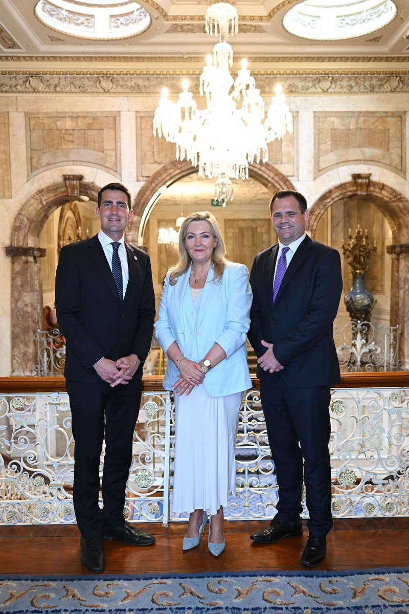 SEUPB's tweet photo. We were delighted to have Minister @jackfchambers of the Department of Public Expenditure, Infrastructure, Public Service Reform and Digitalisation opening this #PEACEPLUS event in Iveagh House: Peacebuilding in Action - Three Decades of Protecting Peace on the Island of Ireland.
Minister Chambers gave a very poignant reflection on the continued commitment of the Irish Government and partners to peacebuilding and cooperation, the challenges that have been overcome over the past 30 years, the challenges that remain and urged us all not to become complacent.
Thank you to Minister of State at the Department of Foreign Affairs, @nealerichmond, who gave the audience an insight into his personal experiences of living in a border area before and after the Good Friday Agreement.
The event brought together politicians, ambassadors, policymakers, partners and project representatives, providing an opportunity to reflect on progress and to consider the role PEACEPLUS continues to play across Northern Ireland and the border counties of Ireland.
Our projects including CyberQuest (@bytesproject), the Shannonside Peace Arena (@leitrimcoco), the Community Alcohol Detox + Project (@CAWTCrossBorder), the Enterprise Fleet Replacement Programme (@Translink_NI), and Journeys (@springboardopp), provided a clear and impactful picture of how PEACEPLUS is supporting communities, improving connections and addressing shared challenges in practical ways.
Our thanks to all speakers, project representatives, and attendees for their thoughtful and constructive engagement.
@SEUPB Chief Executive @GinaMcIntyre24 said: “This engagement reflects the strong and ongoing commitment of the Irish Government, alongside our other funding partners, to supporting peace and reconciliation in practical and meaningful activities that contribute to peace and prosperity.
“That sustained support continues to make a real difference in communities and gives us confidence in the progress that can be achieved when we work together.”
Bringing partners and decision-makers together in a government setting remains important and demonstrated the value of sustained investment in peacebuilding, while creating space to share learning and to build on what has been achieved over three decades.