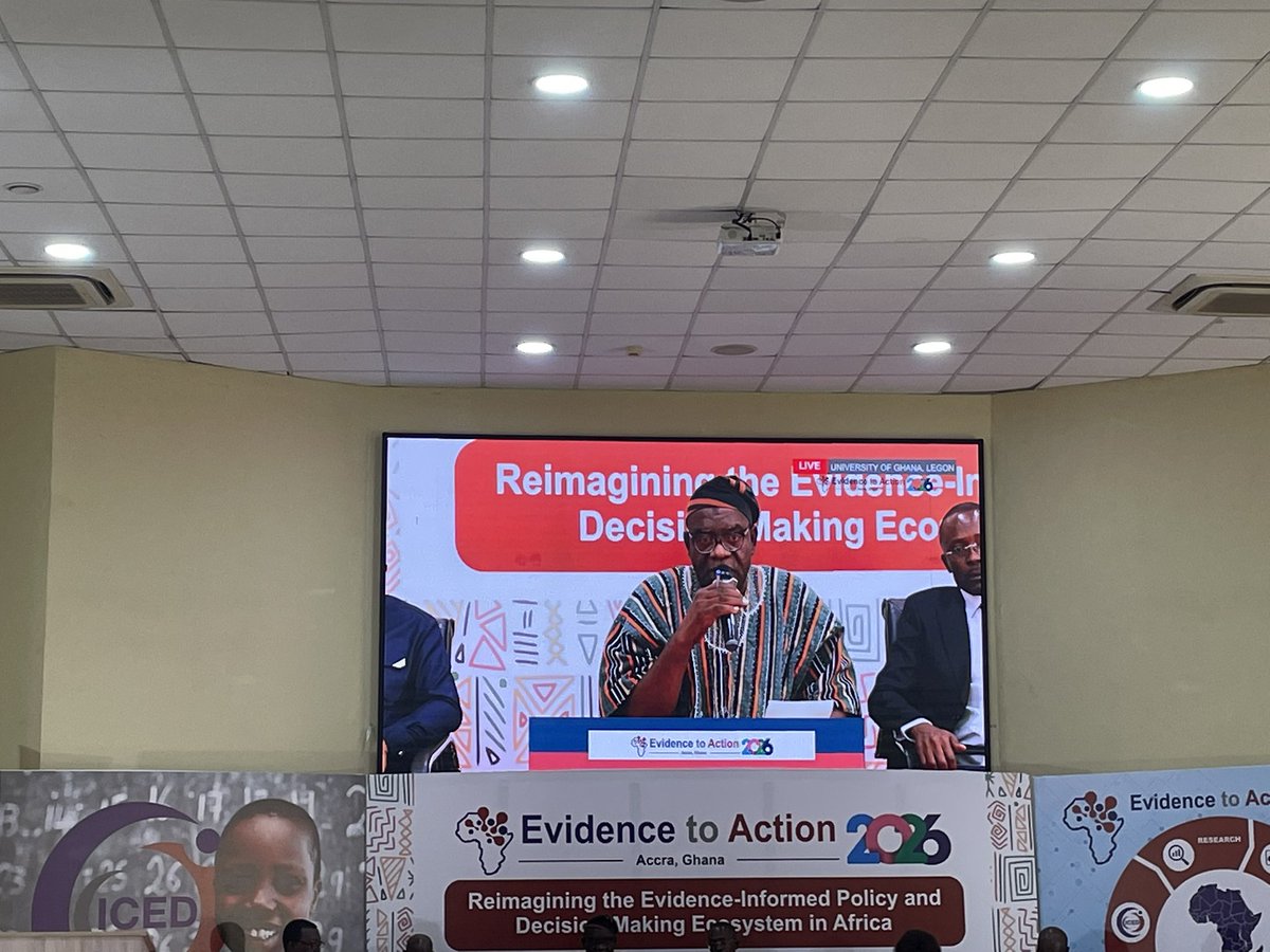 PACKS_Africa's tweet photo. Policymakers don’t fully understand researchers, and researchers don’t fully understand policymakers. We must bridge that gap so research responds to policy needs. — Dr. Abraham Ibn. Zacharia

#E2A2026 #EvidenceforImpact #AfricaLeadsTheEvidence https://t.co/0GW9PRgGsD