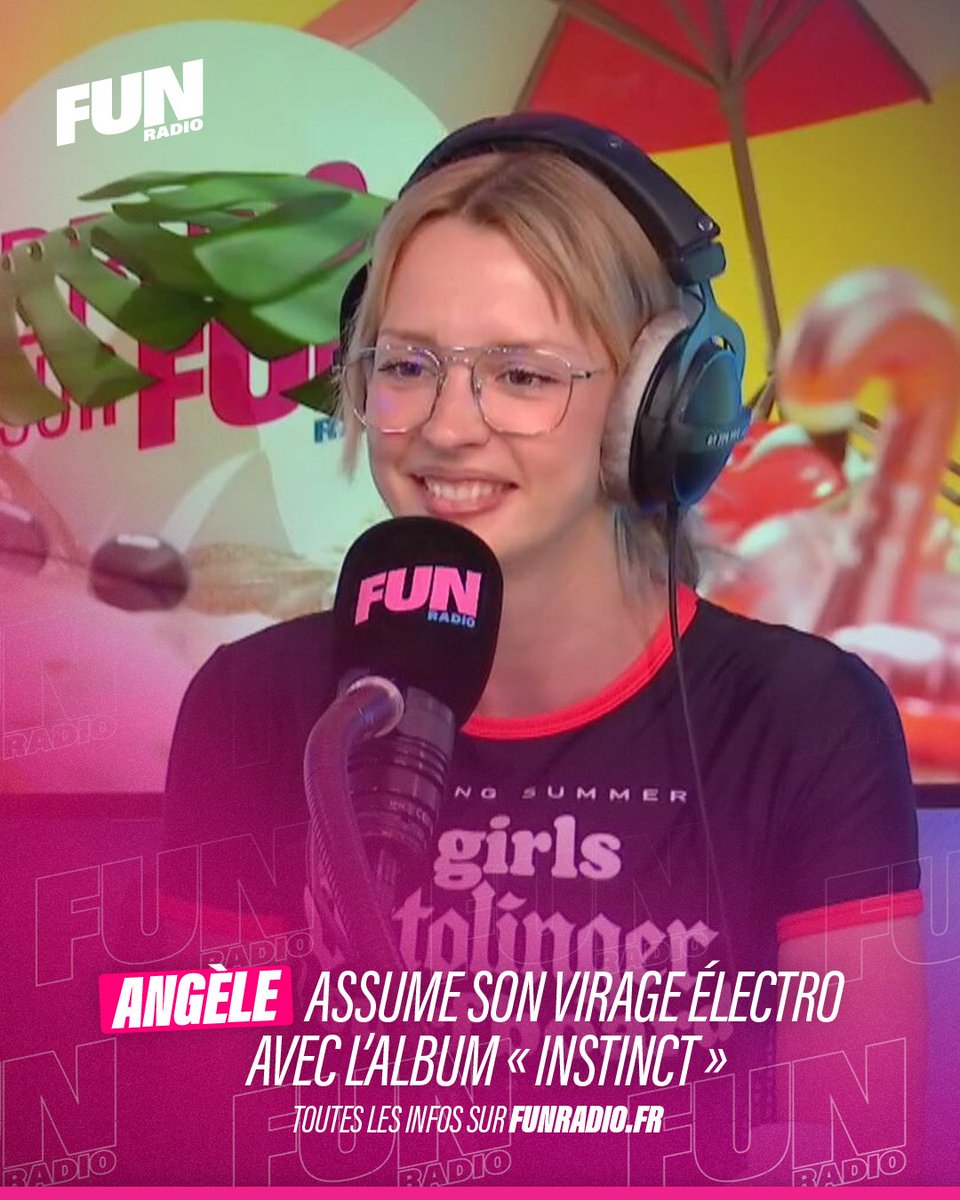 funradio_fr's tweet photo. INVITÉE FUN RADIO - Sur Fun Radio, Angèle a levé le voile sur "Instinct", son troisième album attendu après cinq ans d’absence. 🇧🇪🫶

👉 https://t.co/pcfBoJfrGs https://t.co/Cw8DBGZ4xy