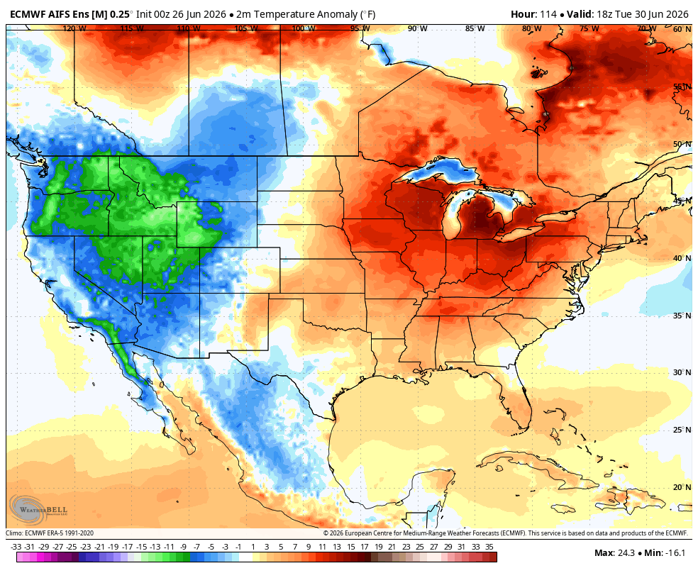spann's tweet photo. HERE COMES THE HEAT: We are expecting the hottest weather so far this year in Alabama this weekend and next week. Some notes...

*If you are new here, highs in the 90s are not unusual in summer at this latitude. It is expected.

*TV stations will declare "code red heat emergencies", and other media outlets go totally hyperbolic with jacked up heat index maps and scary graphics. And, they give you "heat tips" like "go into a room with air conditioning" and "stay out of the sun". I fully believe those that follow this page know this and don't need some TV nitwit treating you like a three year old.

*However, as temperatures rise, it IS crucial to know the difference between heat exhaustion and heat stroke. One is a warning, the other is a life-threatening emergency.

*These are the symptoms of heat exhaustion: heavy sweating, faintness or dizziness, cool/pale/clammy skin, nausea, and a rapid but weak pulse.

*These are the symptoms of heat stroke: throbbing headache, NO sweating (hot, red, dry skin), body temperature above 103°F, rapid/strong pulse, confusion, or loss of consciousness. This is when you call 911 immediately.
