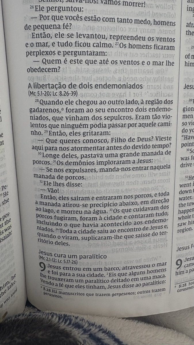 ln_spencer's tweet photo. Mateus 8:28-34
Demônios literalmente imploraram para Yeshua que Ele os expulsassem e os mandassem para porcos.
Assim são os demônios: desde os tempos antigos até os dias atuais eles tremem de medo do nome Jesus 🔥 https://t.co/iMVFyAMvT1