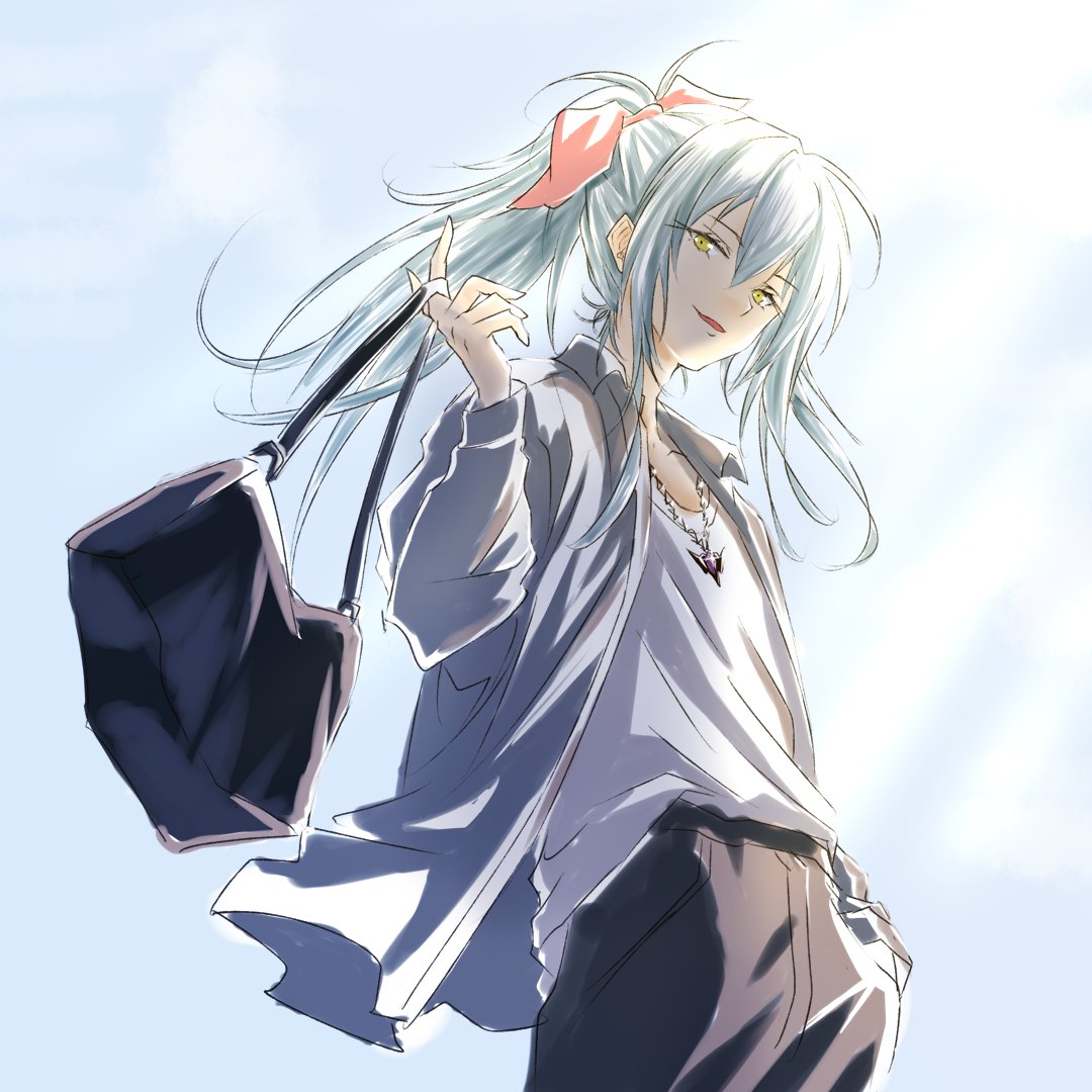 SYNCH_PKC's tweet photo. 今日はﾘ=ﾃの日！
ついついポニテリムル様を描いてしまう(⁎•ᴗ‹｡) https://t.co/qsao5kd4Hr