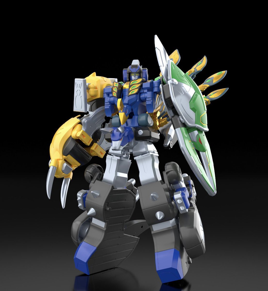 MegaTheHeroKing's tweet photo. So as someone who started Tokusatsu as a whole with Power Rangers Wild Force, seeing SMP do new Power Animals is insane! And a whole new Robo at that too, Gao Guardian! This all looks incredible, I definitely wanna get! https://t.co/hAAbhCuMKM
